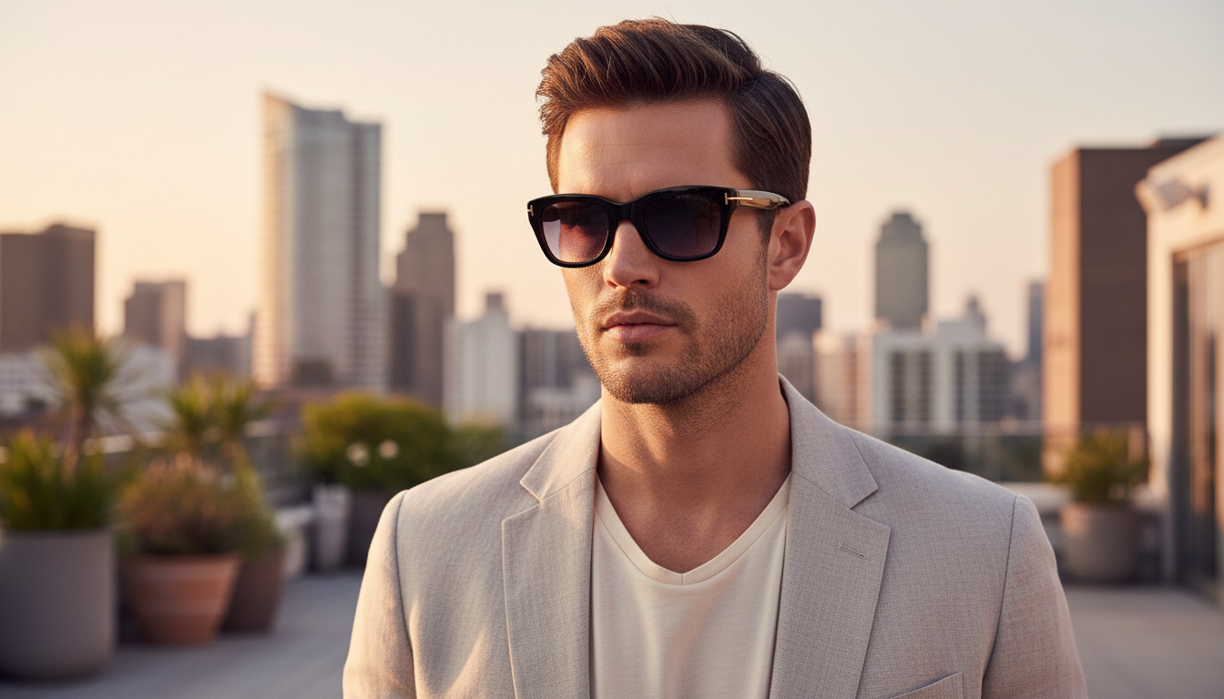 Vorderansicht Tom Ford SNOWDON (FT0237 - 05B)