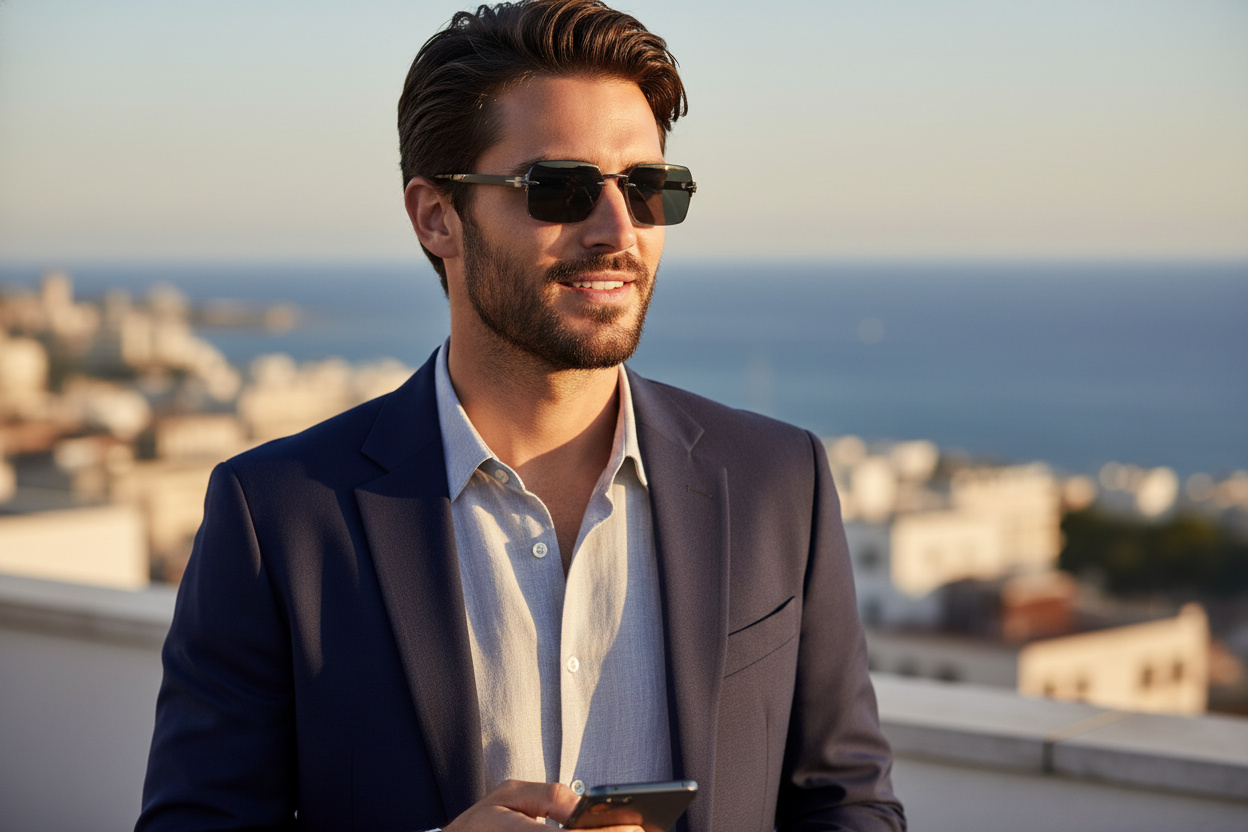 Vorderansicht David Beckham DB 7109/S (85K/IR)