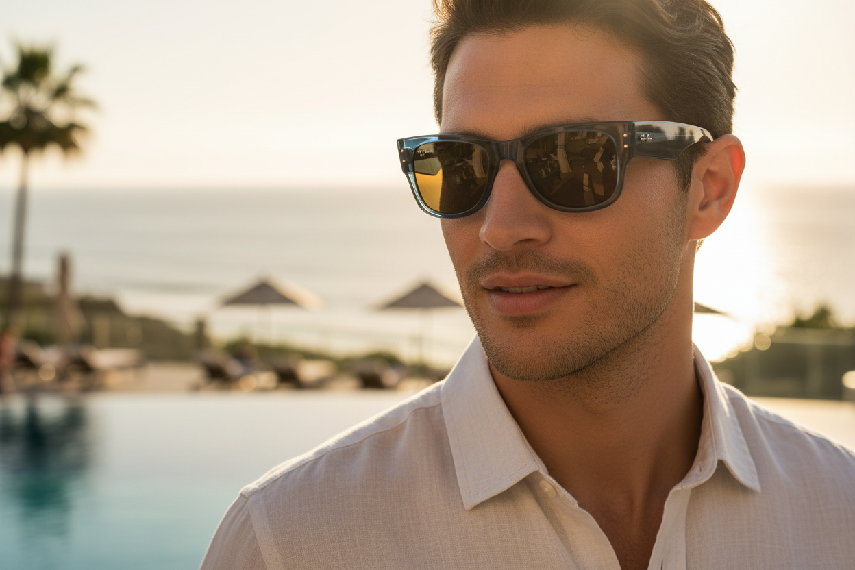 Vorderansicht Ray-Ban MEGA WAYFARER (RB0840S - 668073)