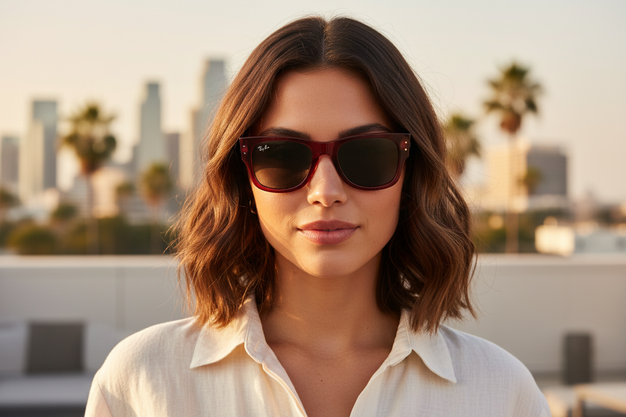 Vorderansicht Ray-Ban MEGA WAYFARER (RB0840S - 6679B1)