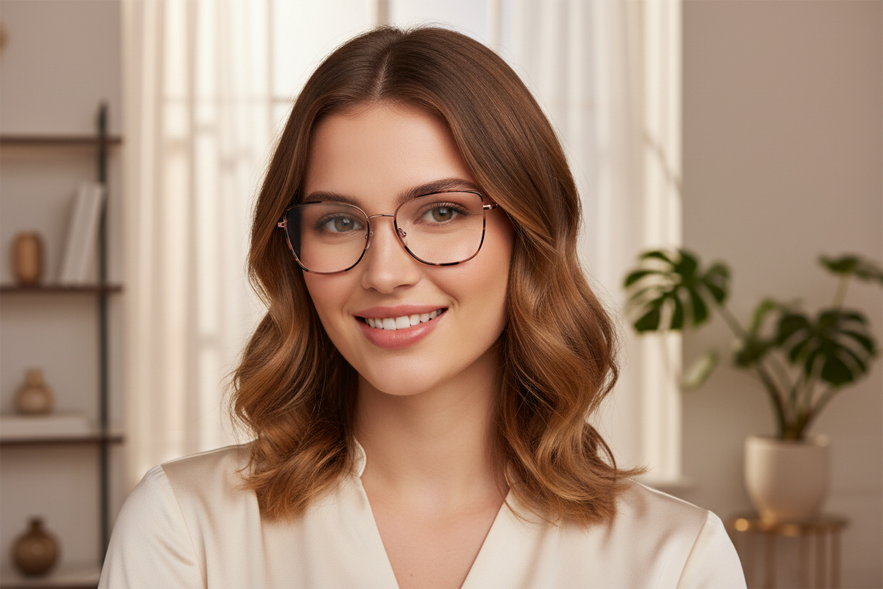 Vorderansicht Michael Kors EMPIRE SQUARE 3 (MK3065J - 1108)