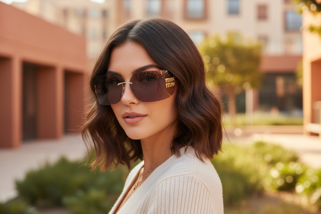 Vorderansicht Miu Miu MU 54YS (5AK06I)