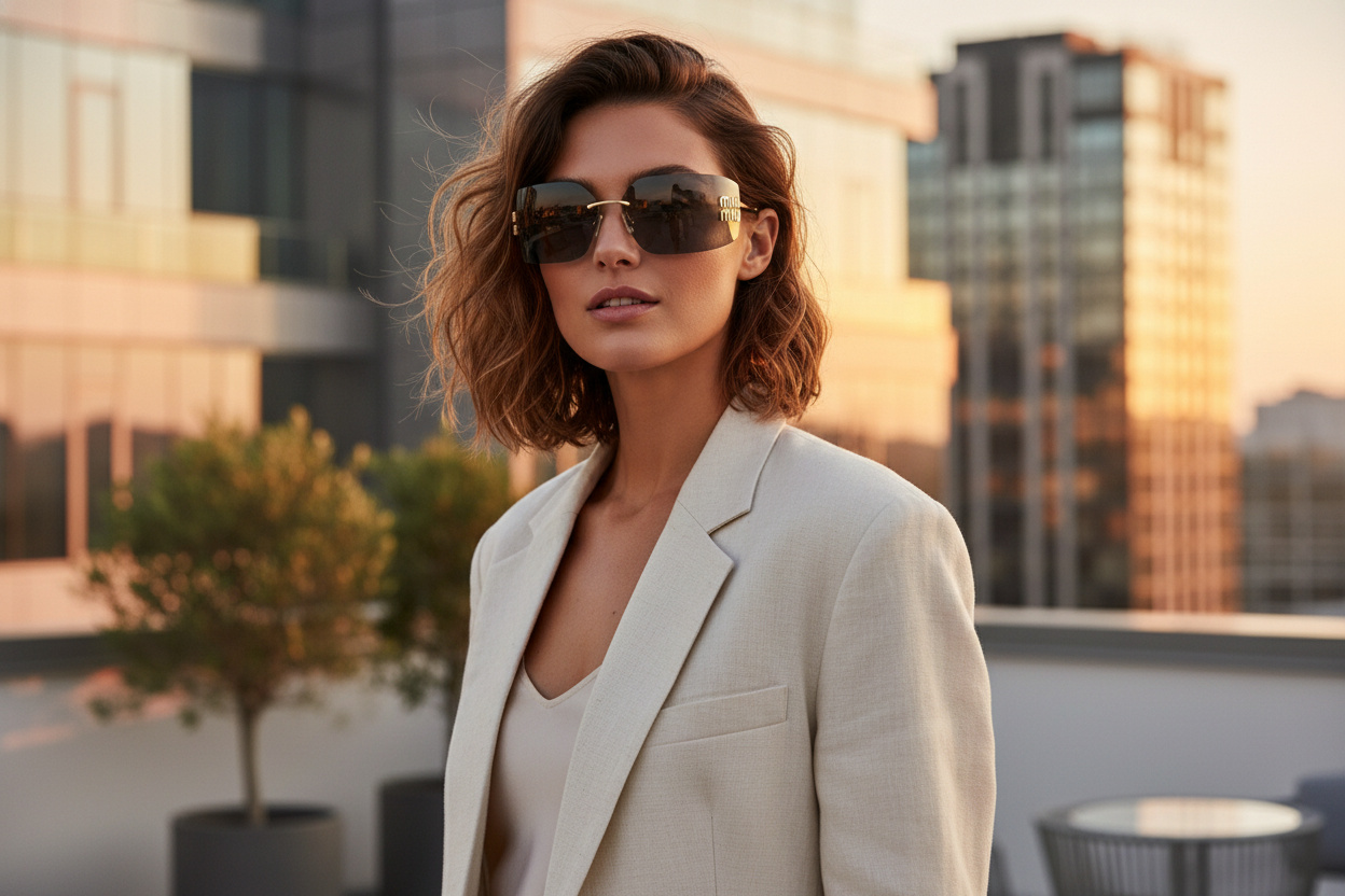 Vorderansicht Miu Miu MU 54YS (5AK5S0)