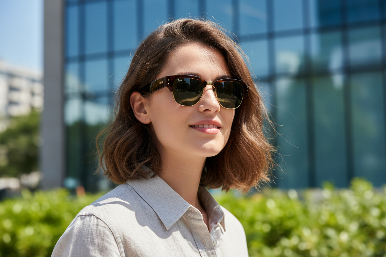 Vorderansicht Ray-Ban MEGA CLUBMASTER (RB0316S - 990/31)