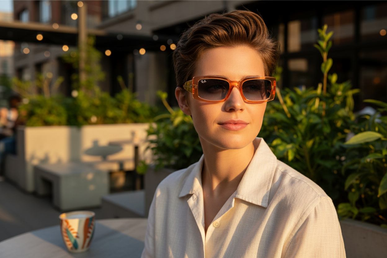 Vorderansicht Ray-Ban KILIANE (RB4395 - 66868F)