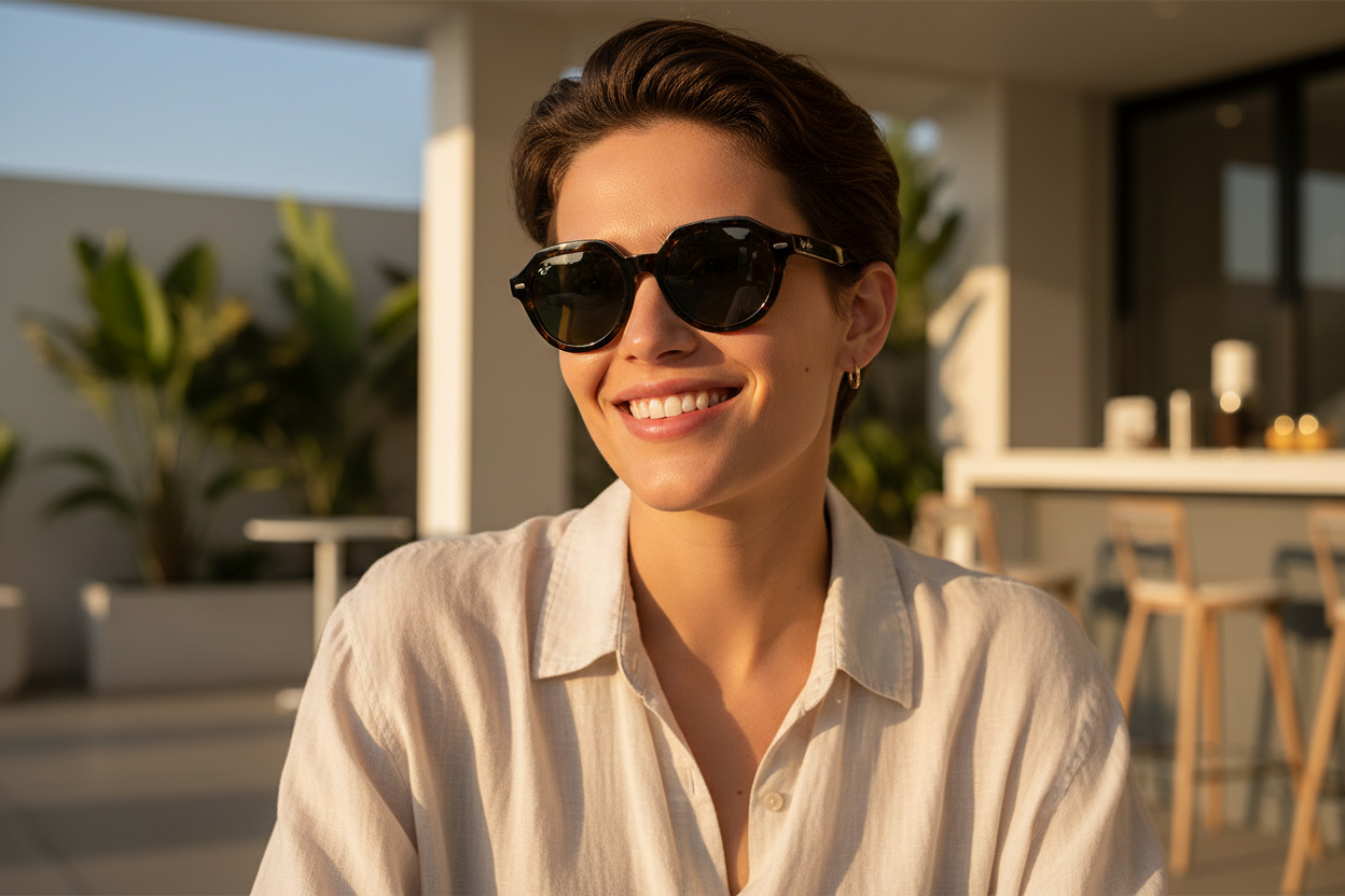 Vorderansicht Ray-Ban GINA (RB4399 - 902/31)