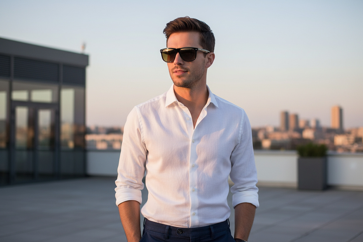 Vorderansicht Ray-Ban BOYFRIEND (RB4147 - 609585)