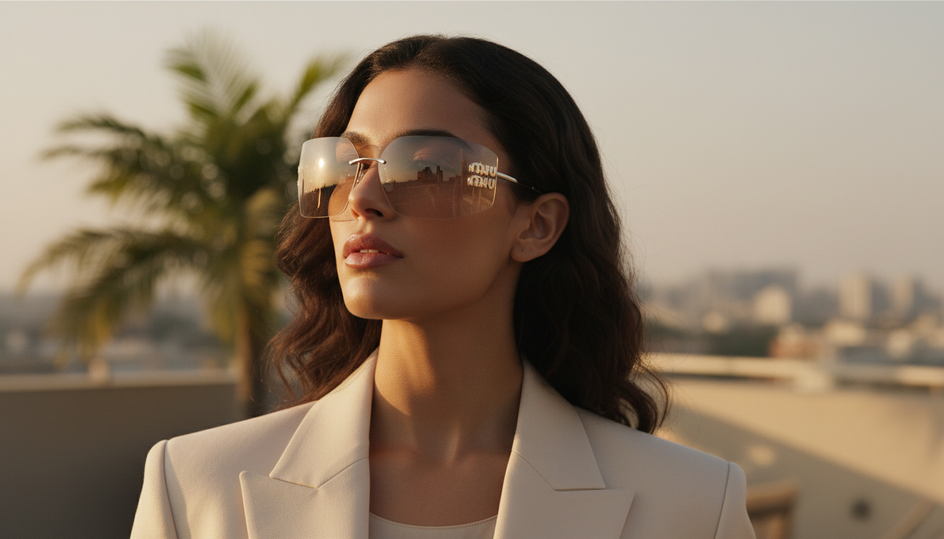 Vorderansicht Miu Miu MU 54YS (1BC10F)