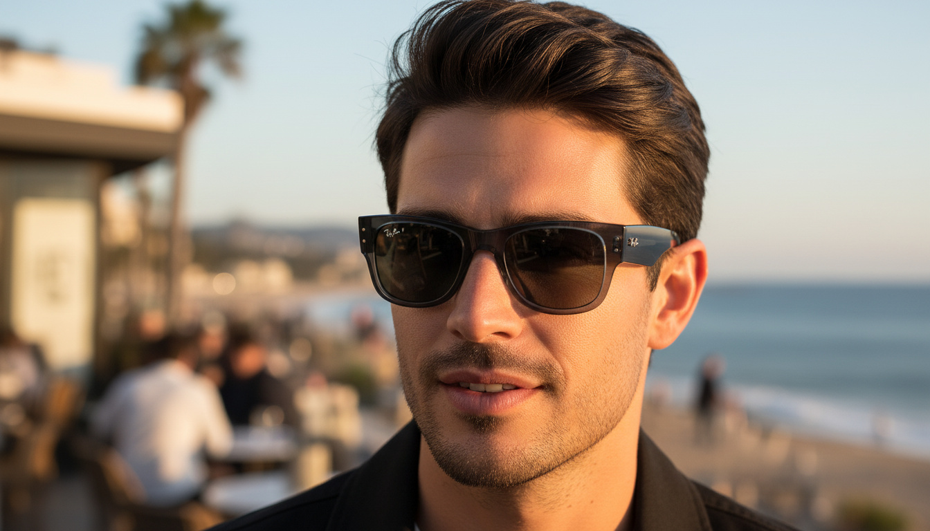 Vorderansicht Ray-Ban MEGA WAYFARER (RB0840S - 1406B1)