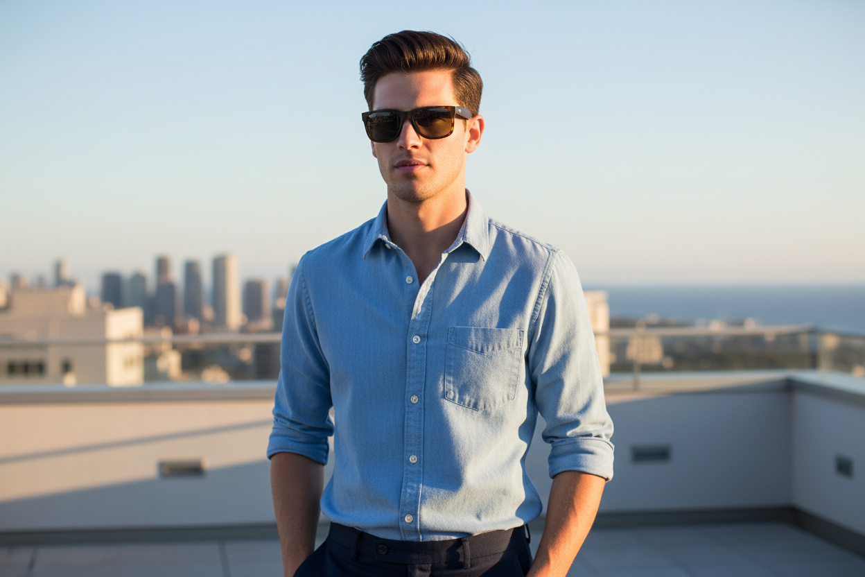 Vorderansicht Ray-Ban JUSTIN (RB4165 - 865/87)