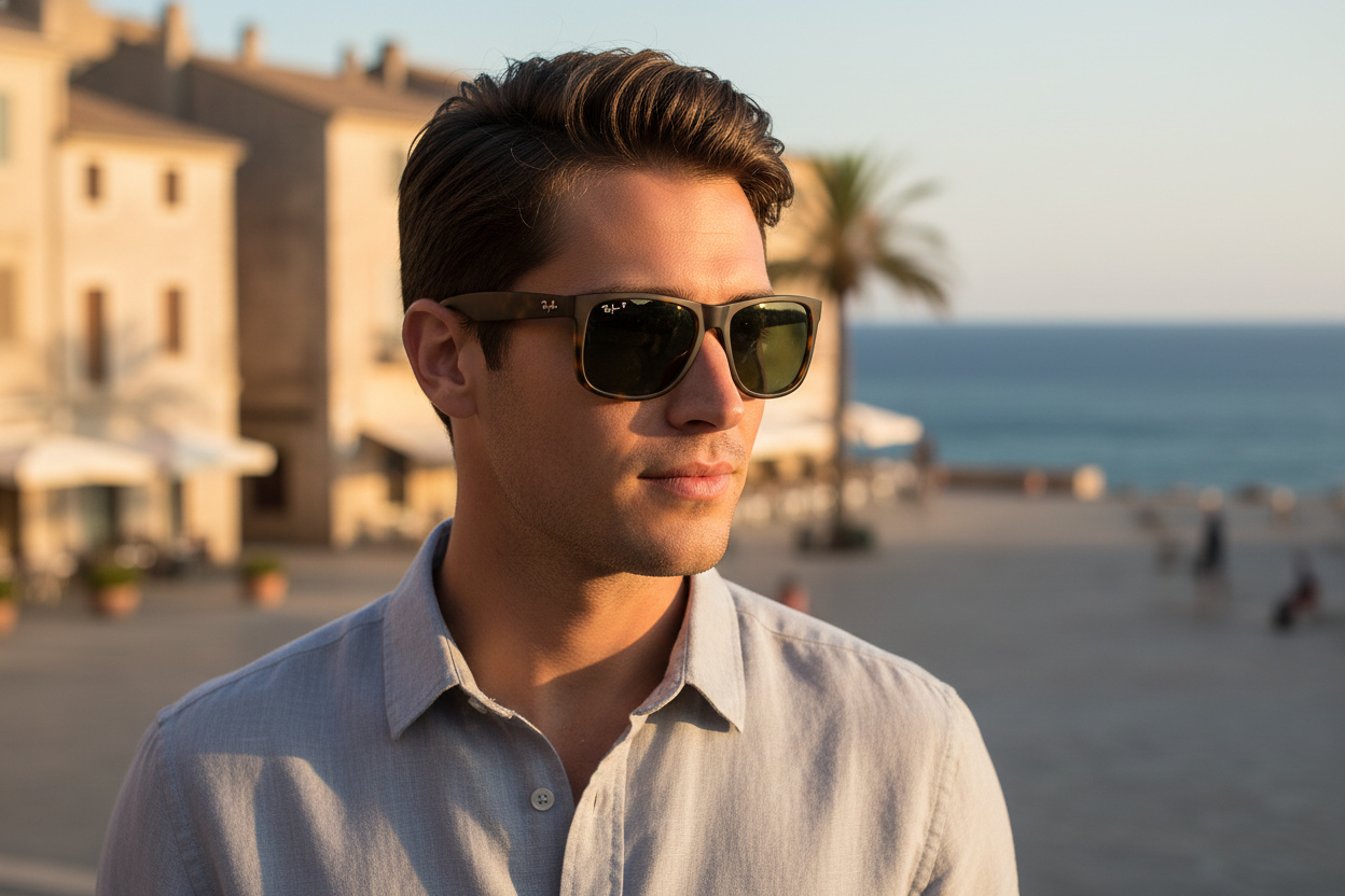 Vorderansicht Ray-Ban JUSTIN (RB4165 - 865/9A)