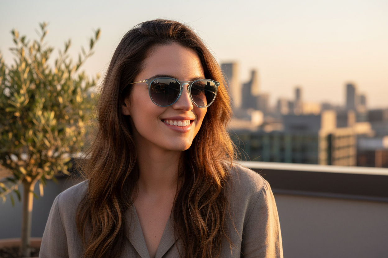 Vorderansicht Ray-Ban ERIKA (RB4171 - 67434L)