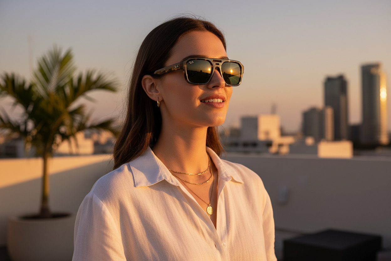 Vorderansicht Ray-Ban CORRIGAN (RB4397 - 135971)