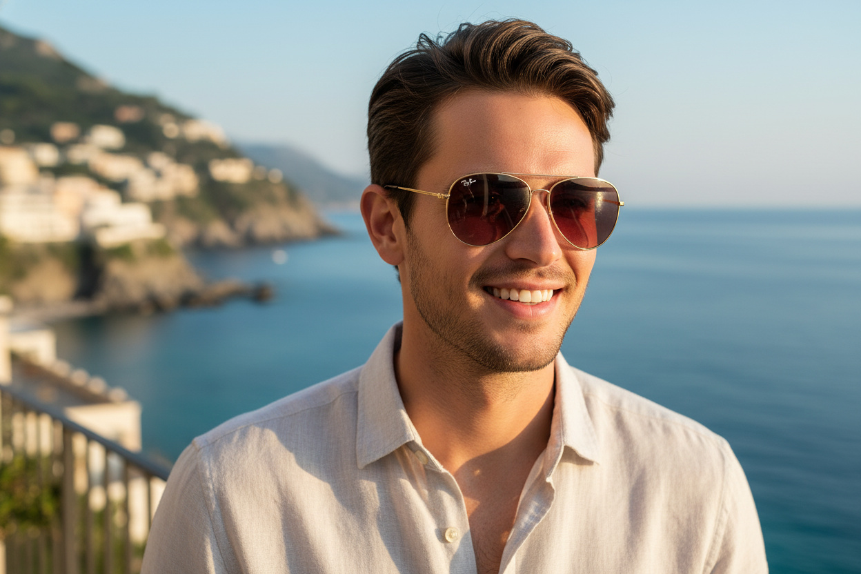 Vorderansicht Ray-Ban AVIATOR REVERSE (RBR0101S - 001/69)