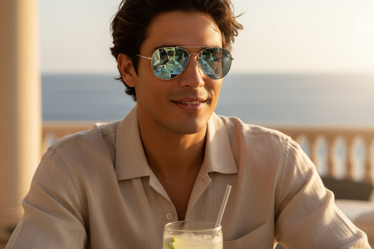 Vorderansicht Ray-Ban AVIATOR REVERSE (RBR0101S - 003/30)