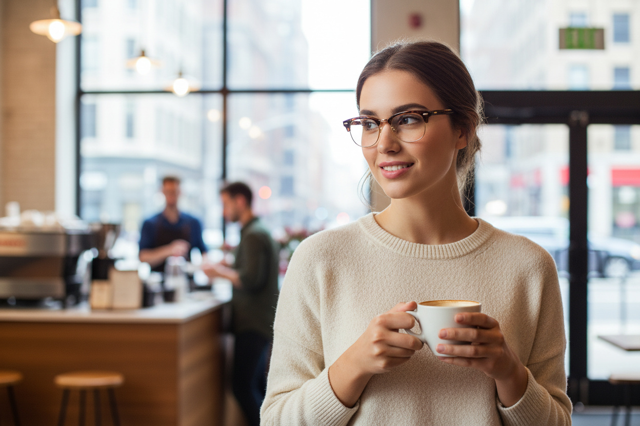 Vorderansicht Ray-Ban CLUBMASTER (RX5154 - 8375)