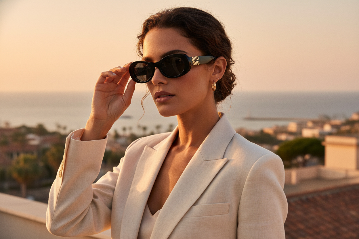 Vorderansicht Miu Miu MU 06ZS (1AB5S0)