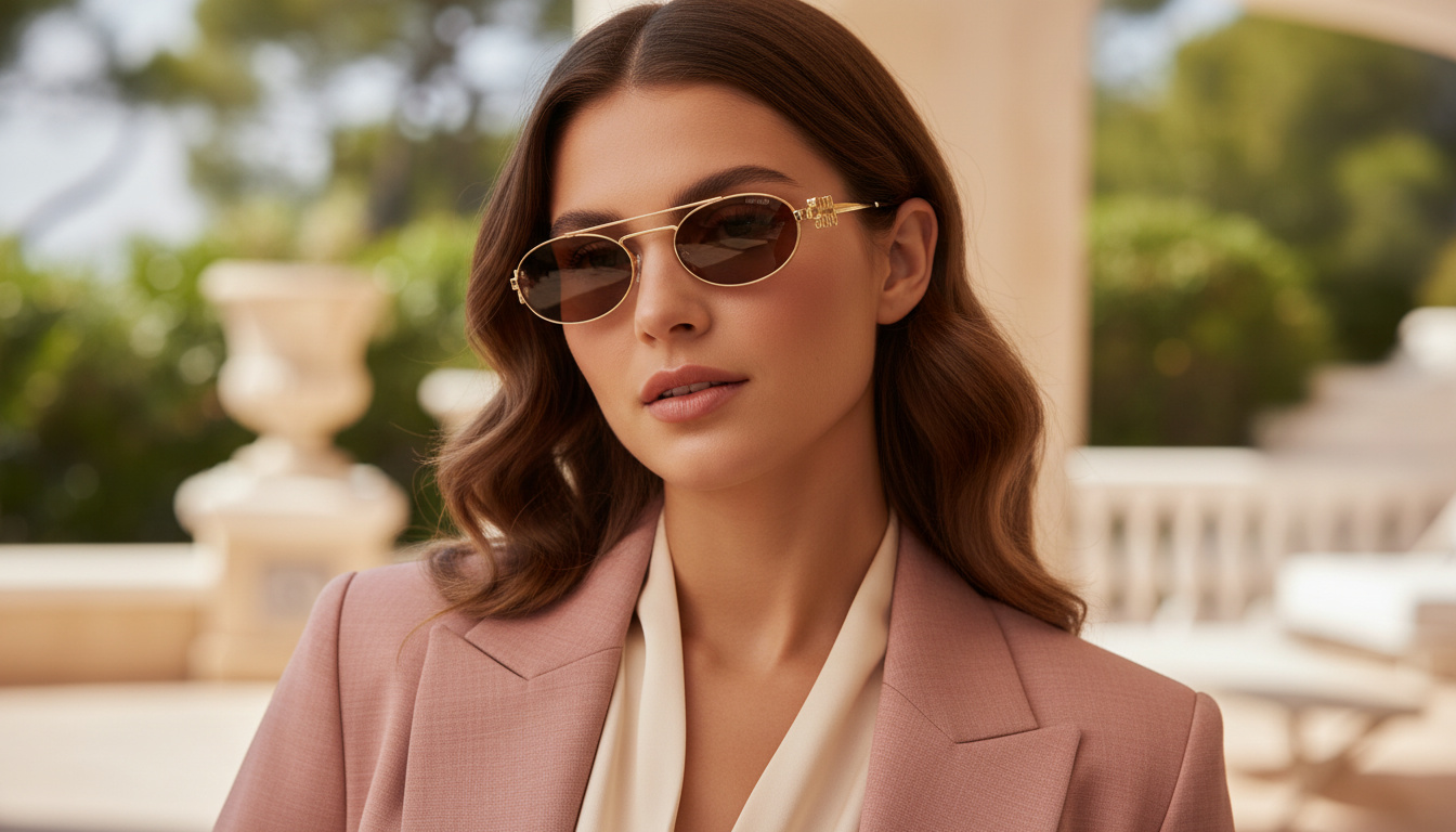 Vorderansicht Miu Miu MU 54ZS (ZVN70D)