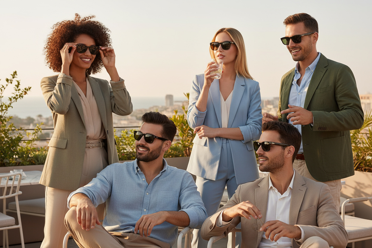 Vorderansicht Persol ELIO (PO3333S - 95/31)