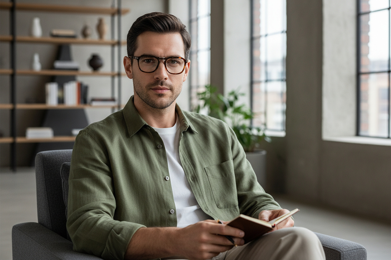 Vorderansicht Persol RENE' (PO3345V - 24)