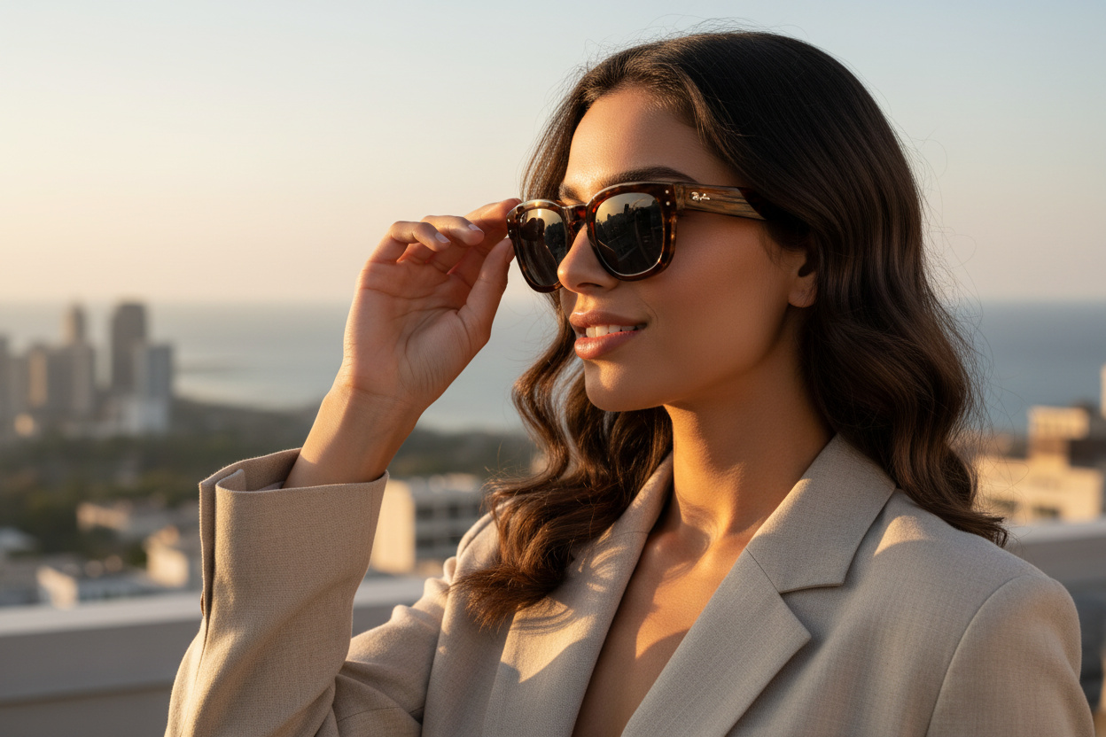 Vorderansicht Ray-Ban MEGA HAWKEYE (RB0298S - 954/62)