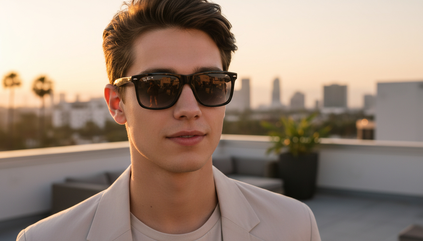Vorderansicht Ray-Ban BOYFRIEND TWO (RB4547 - 601/32)