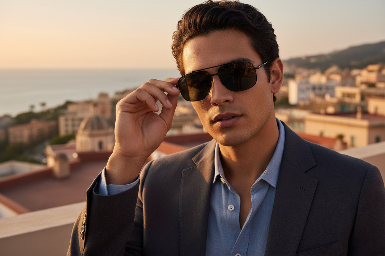 Vorderansicht Ray-Ban MICHAEL TITANIUM (RB8096 - 9267K8)