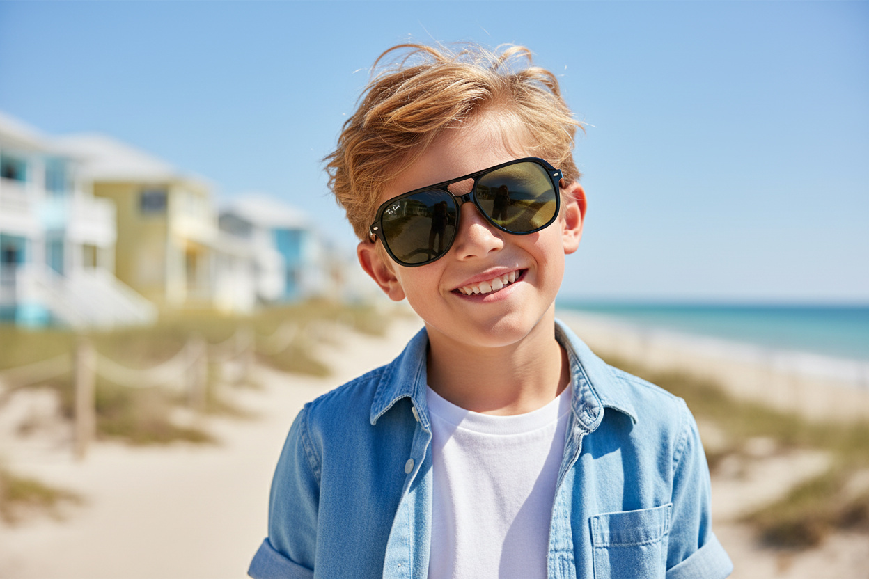 Vorderansicht Ray-Ban Kids JUNIOR BILL (RJ9096S - 100/71)