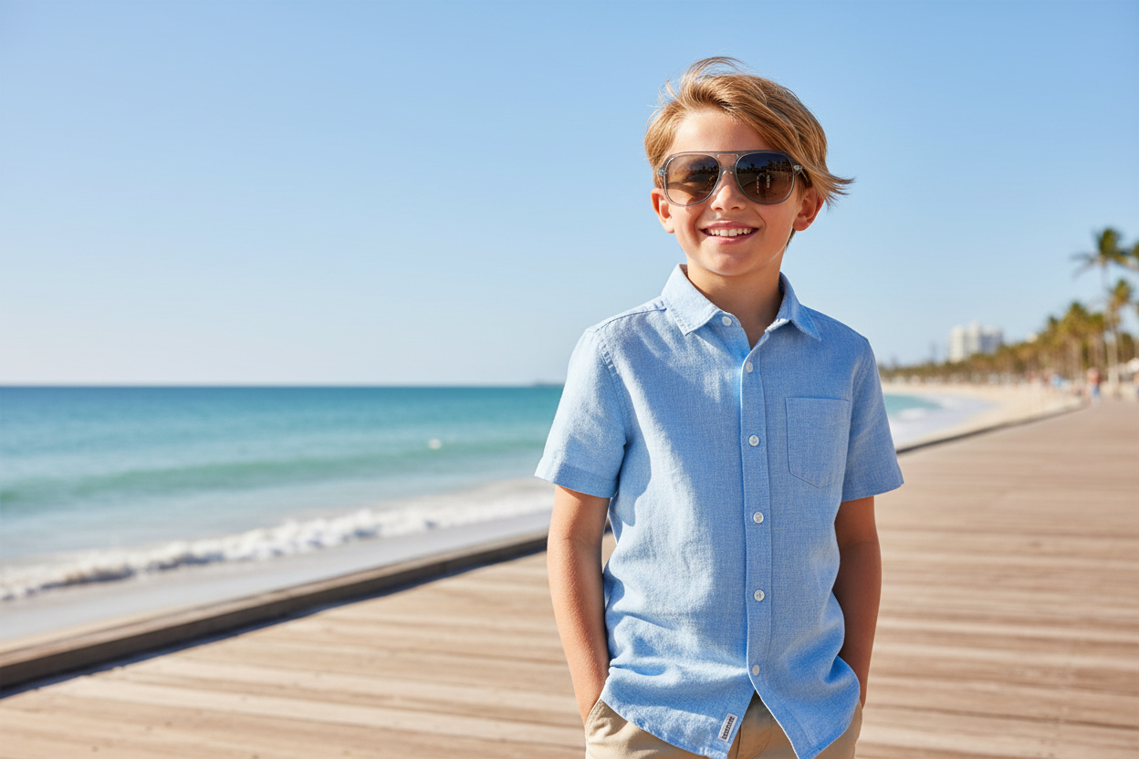 Vorderansicht Ray-Ban Kids JUNIOR BILL (RJ9096S - 715311)