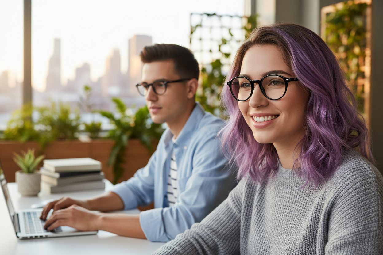 Vorderansicht Ray-Ban BERNARD (RX5430 - 2000)