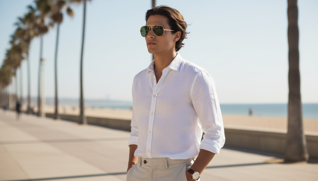 Vorderansicht Ray-Ban AVIATOR LARGE METAL (RB3025 - W3234)