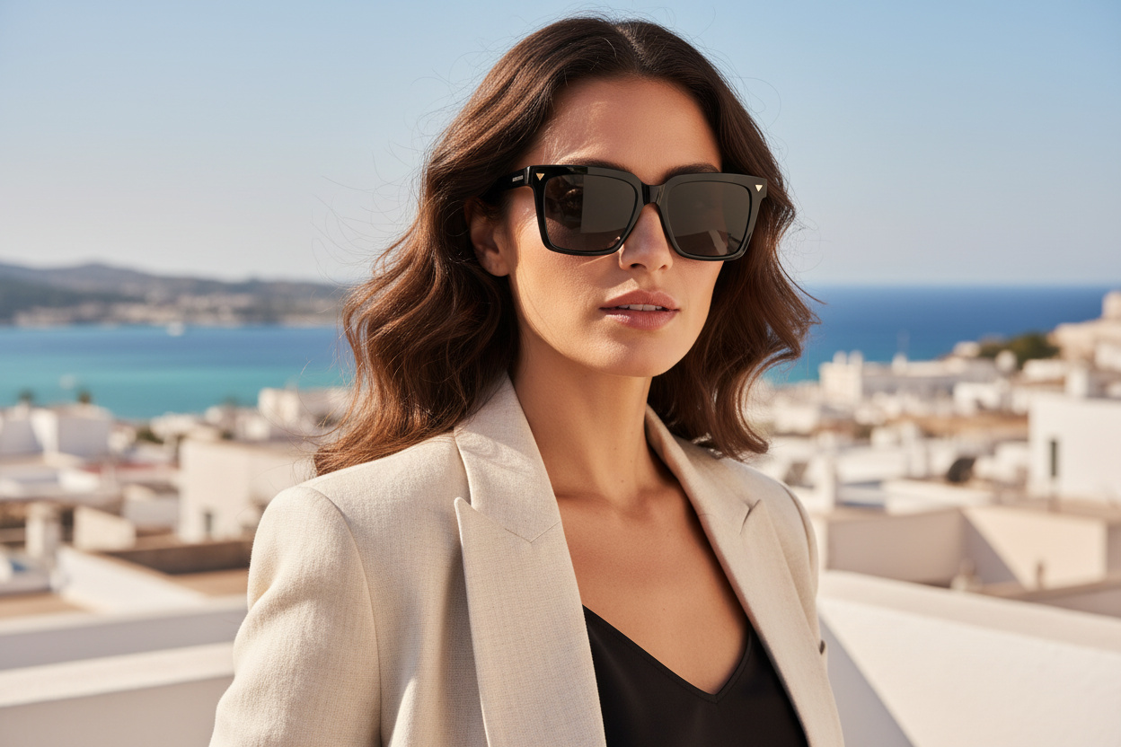 Vorderansicht Bottega Veneta BV1254S (001)