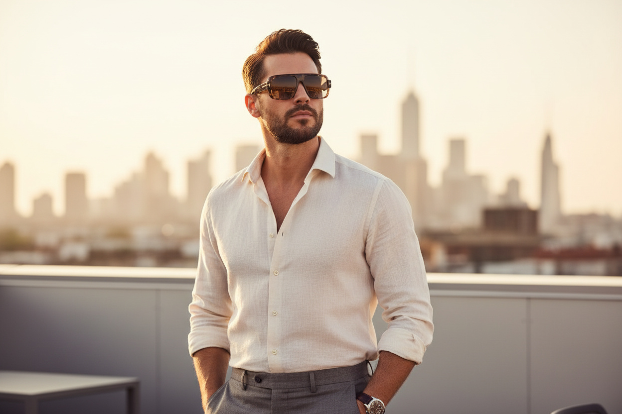 Vorderansicht Tom Ford TURNER (FT1101 - 52F)