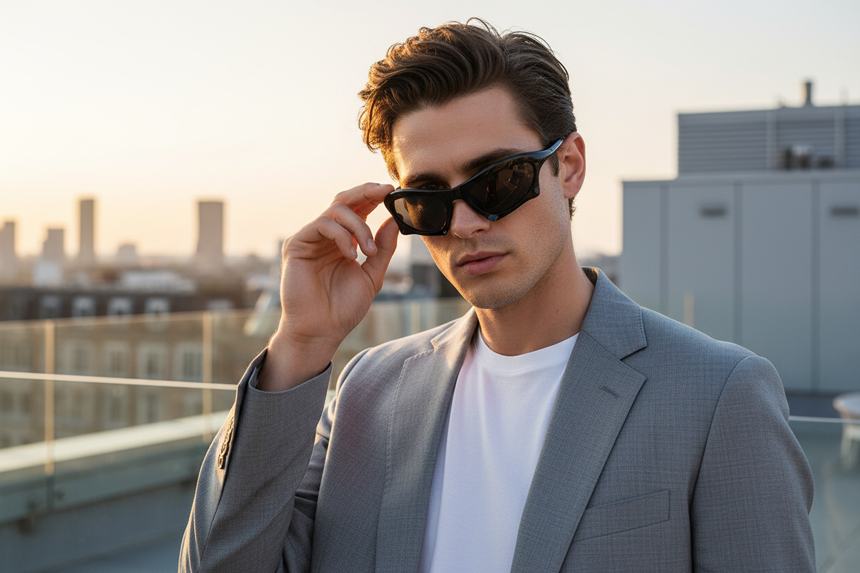 Vorderansicht Balenciaga BB0229S (001)