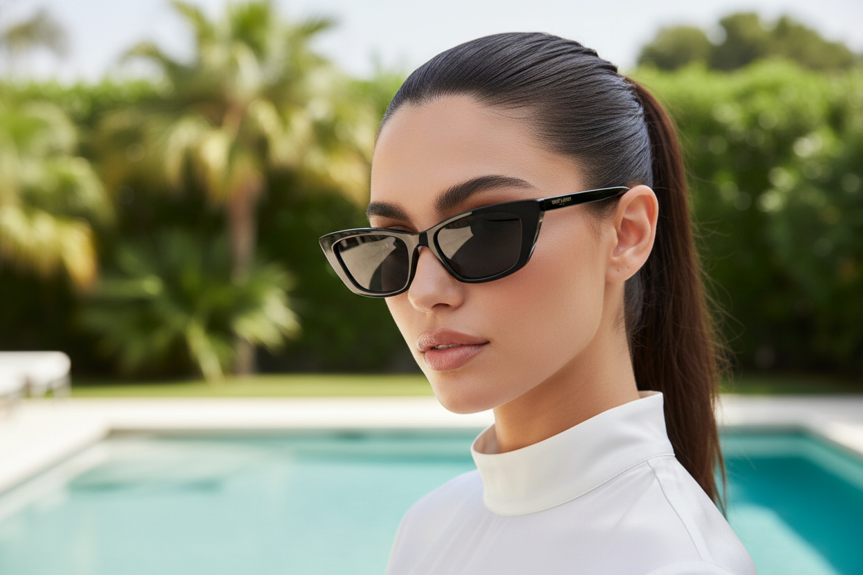 Vorderansicht Saint Laurent SL 277 (009)