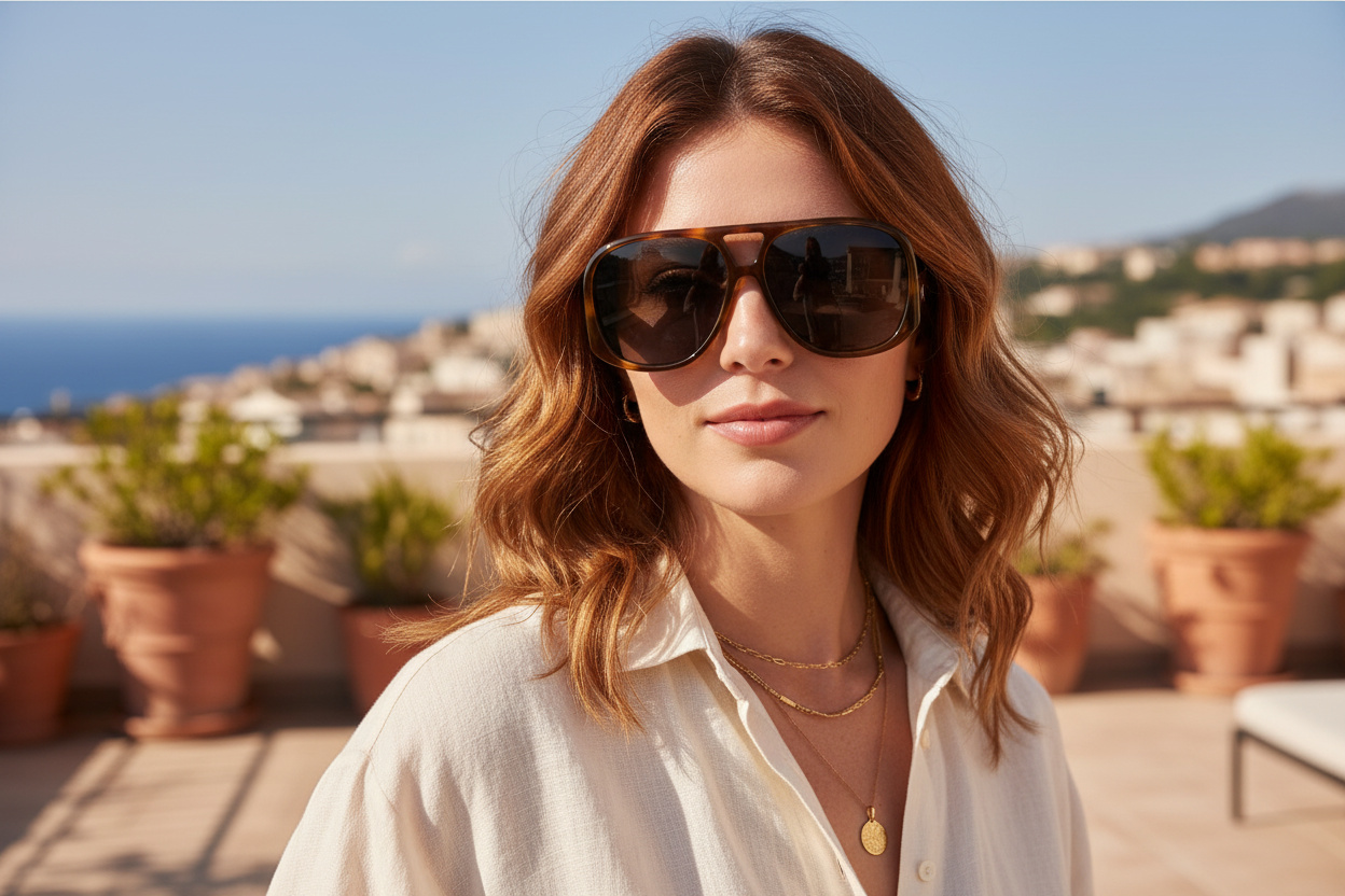 Vorderansicht Saint Laurent SL 652 SOLACE (003)