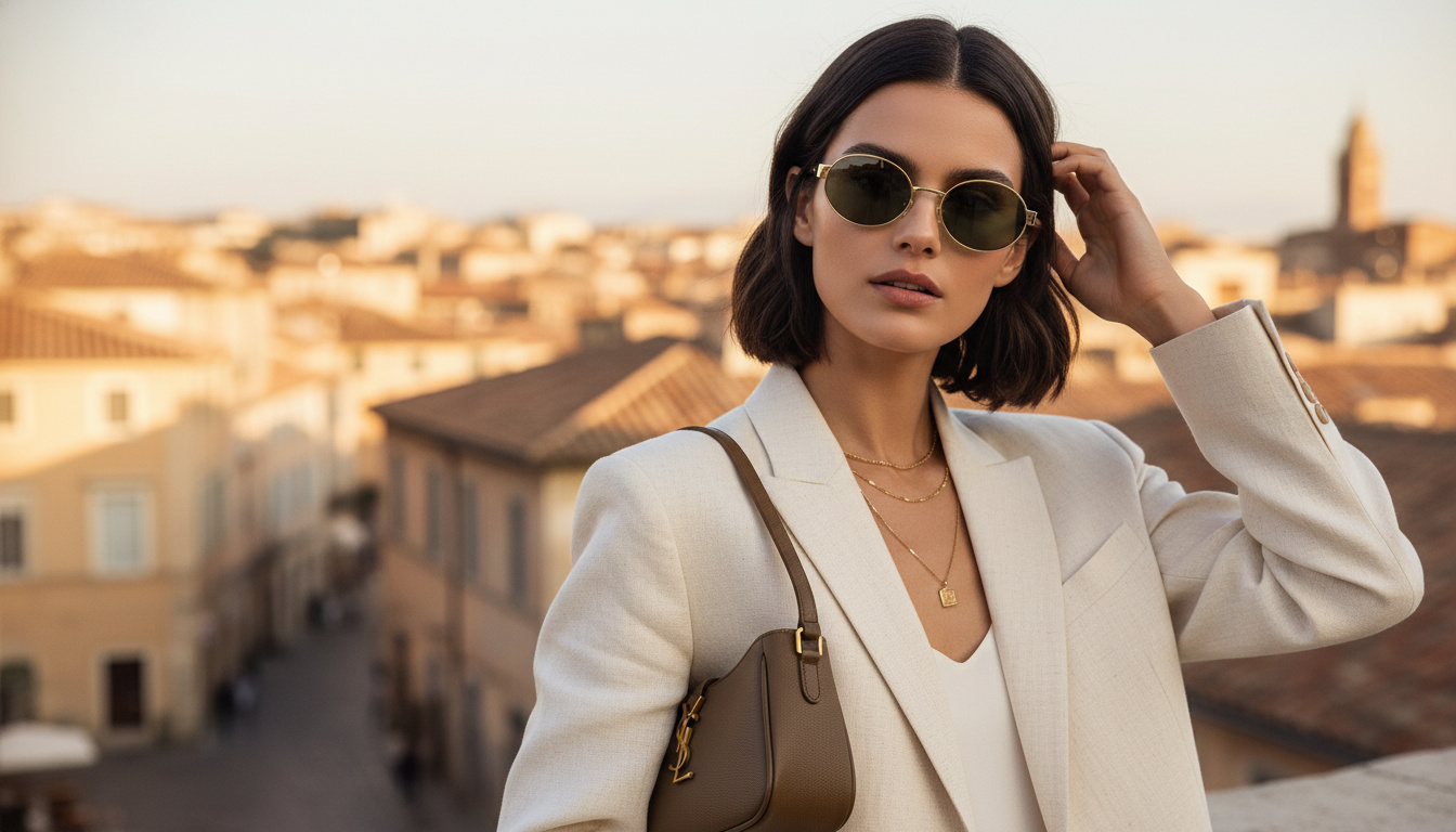 Vorderansicht Saint Laurent SL 692 (003)