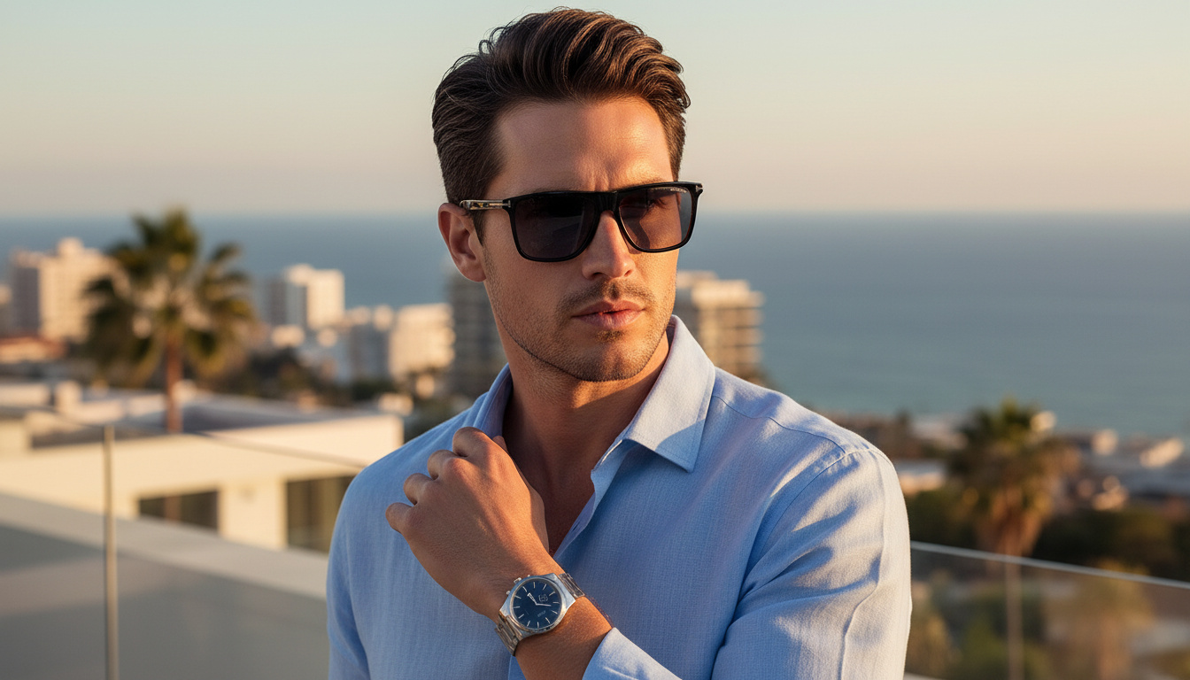 Vorderansicht Tom Ford FLETCHER (FT0832 - 01D)