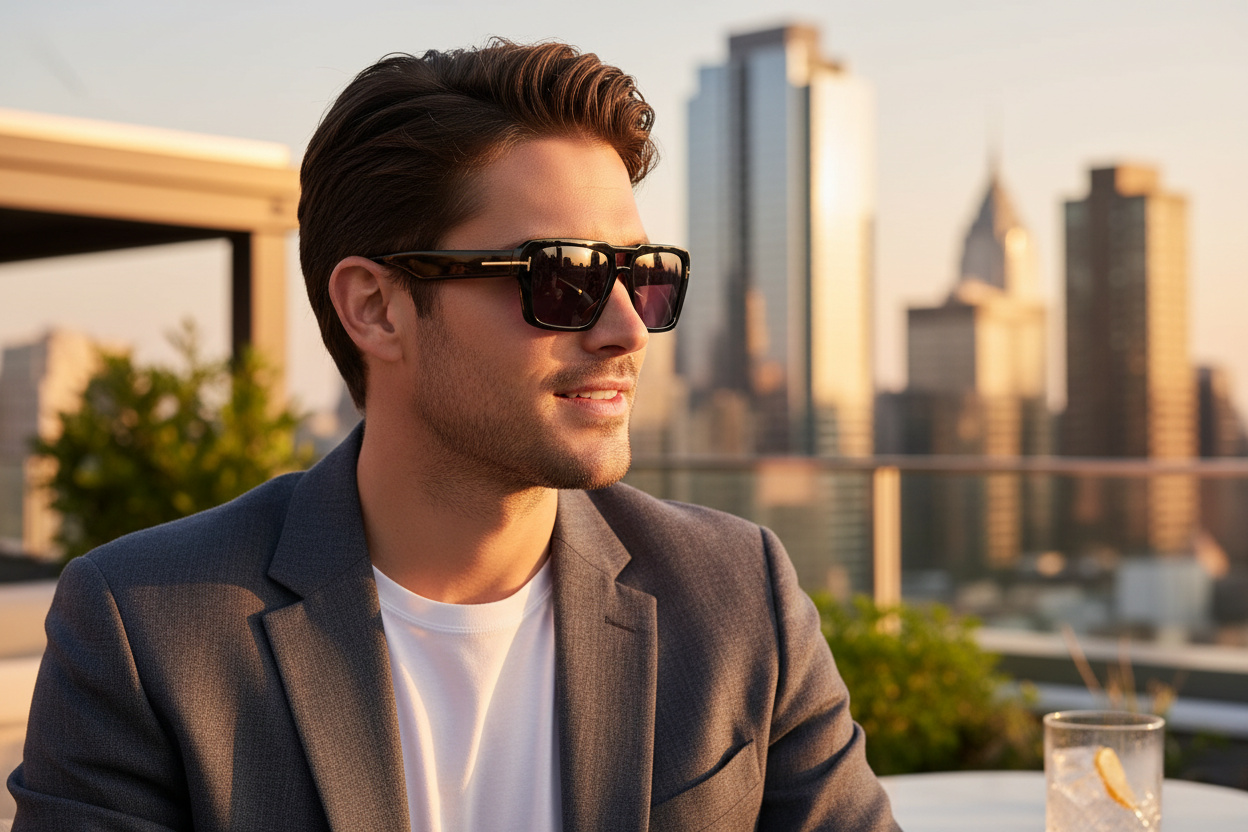 Vorderansicht Tom Ford REDFORD (FT1153 - 01A)