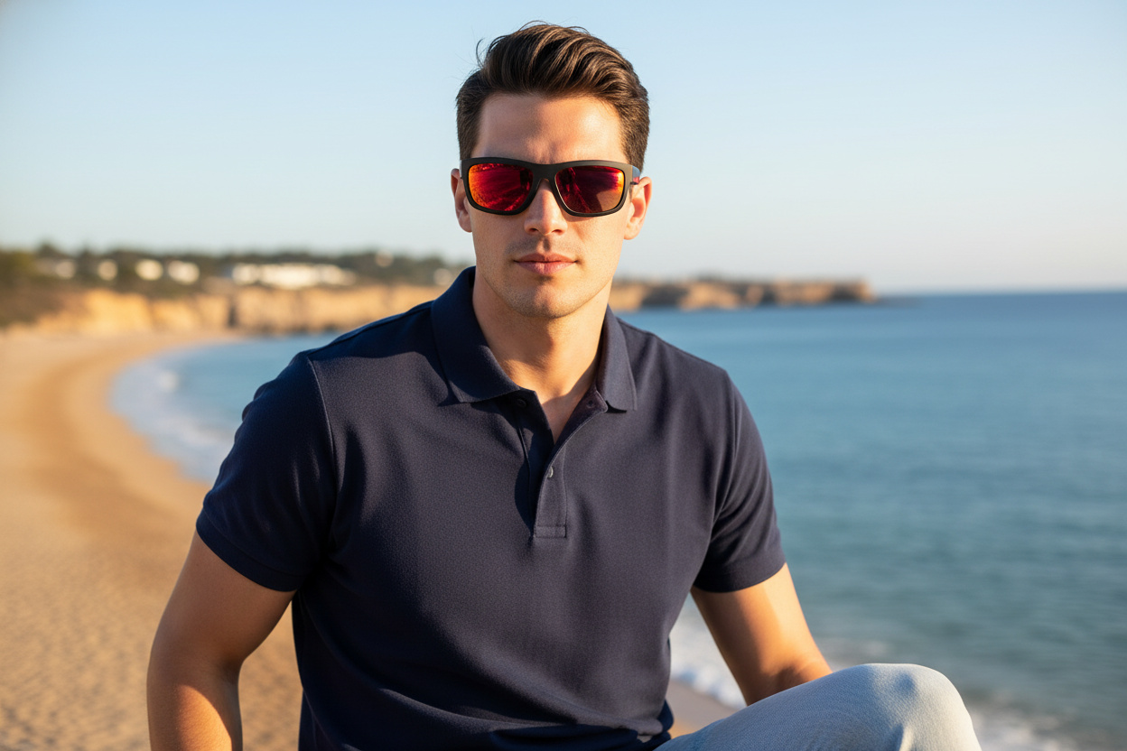 Vorderansicht Prada Linea Rossa PS 05ZS (DG008F)