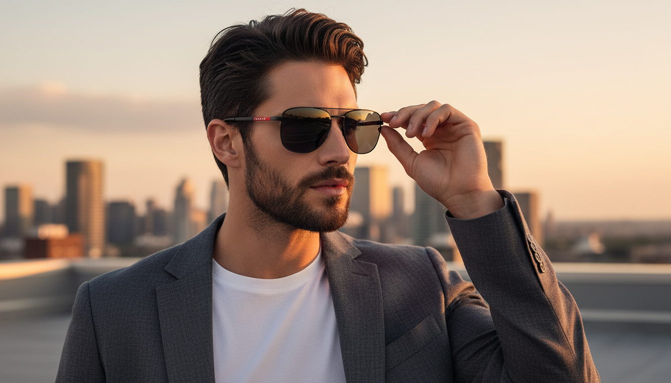 Vorderansicht Prada Linea Rossa PS 54ZS (1BO02G)