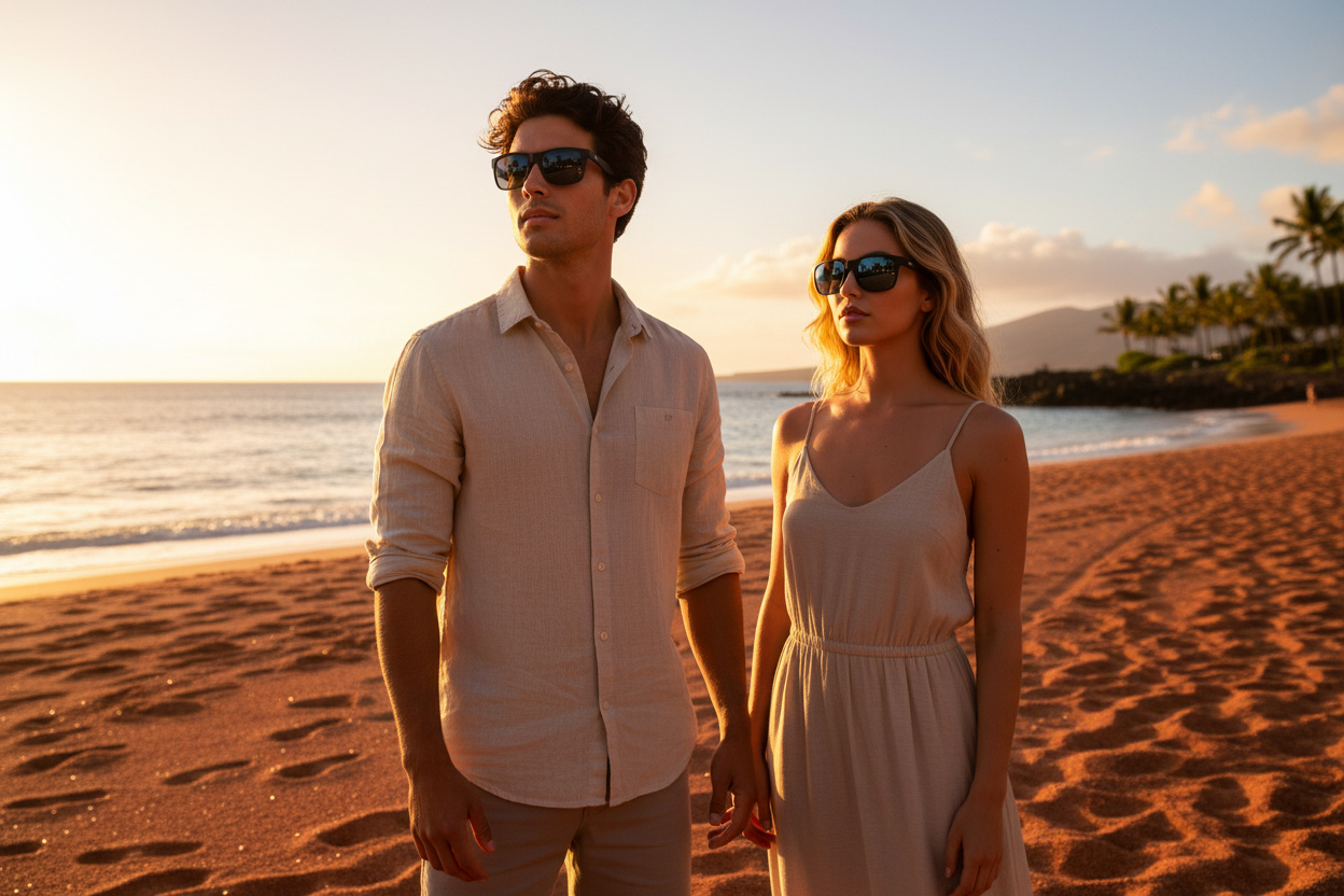 Vorderansicht Maui Jim Red Sands (432N-2M)