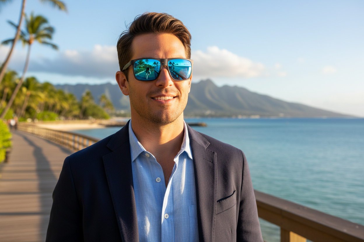 Vorderansicht Maui Jim Honokalani (B455-14)