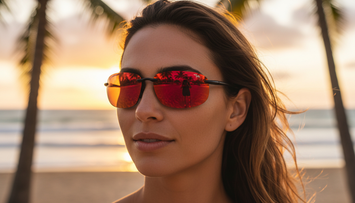 Vorderansicht Maui Jim Hookipa Xlarge (RM456-02A)