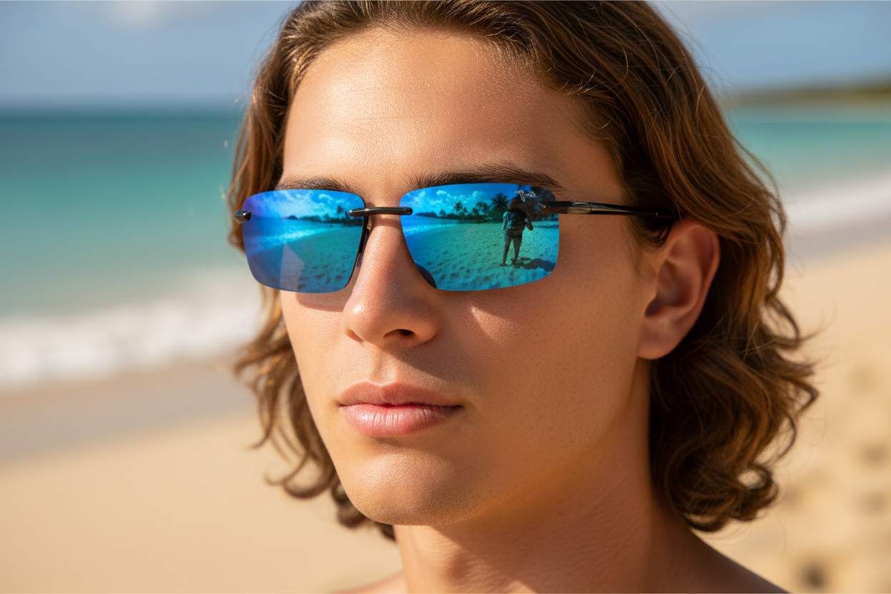 Vorderansicht Maui Jim Laulima (B626-14)