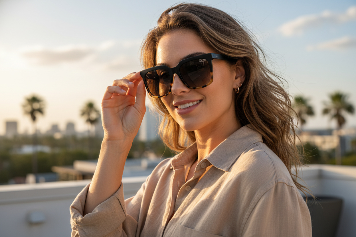 Vorderansicht Maui Jim Rooftops (HS898-10)