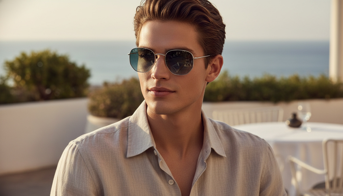 Vorderansicht Ray-Ban HEXAGONAL (RB3548N - 003/3M)