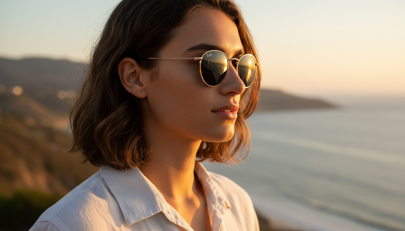 Vorderansicht Ray-Ban ROUND REVERSE (RBR0103S - 92023A)