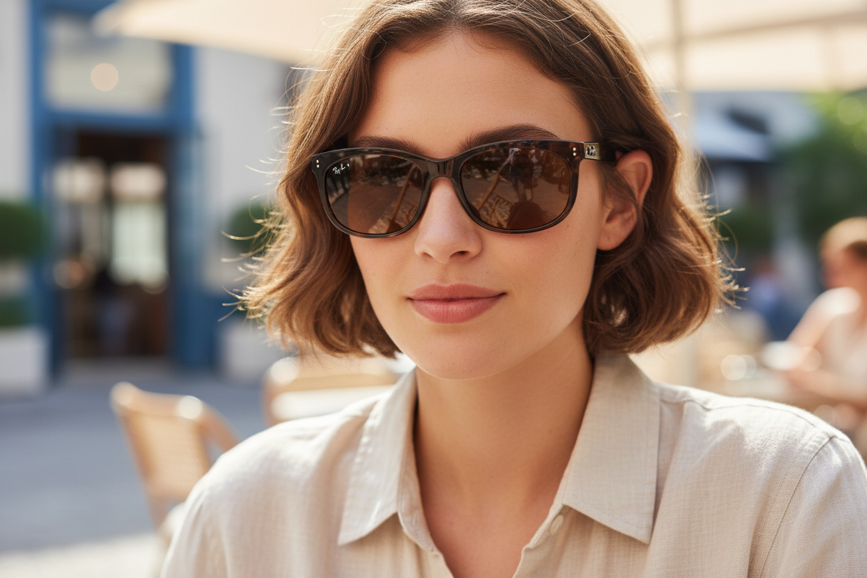 Vorderansicht Ray-Ban BALORETTE (RB2389 - 902/57)