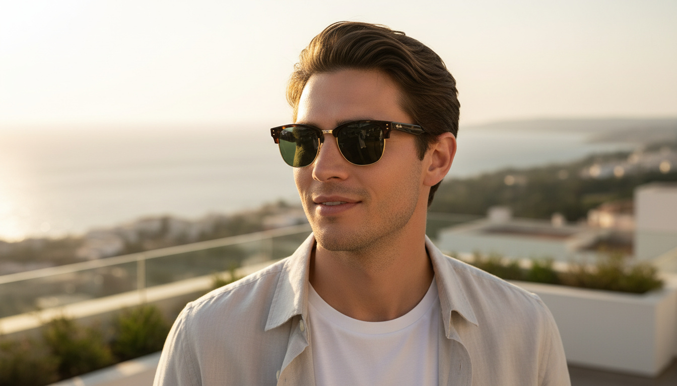 Vorderansicht Ray-Ban CLUBMASTER REVERSE (RBR0504S - 1359VR)